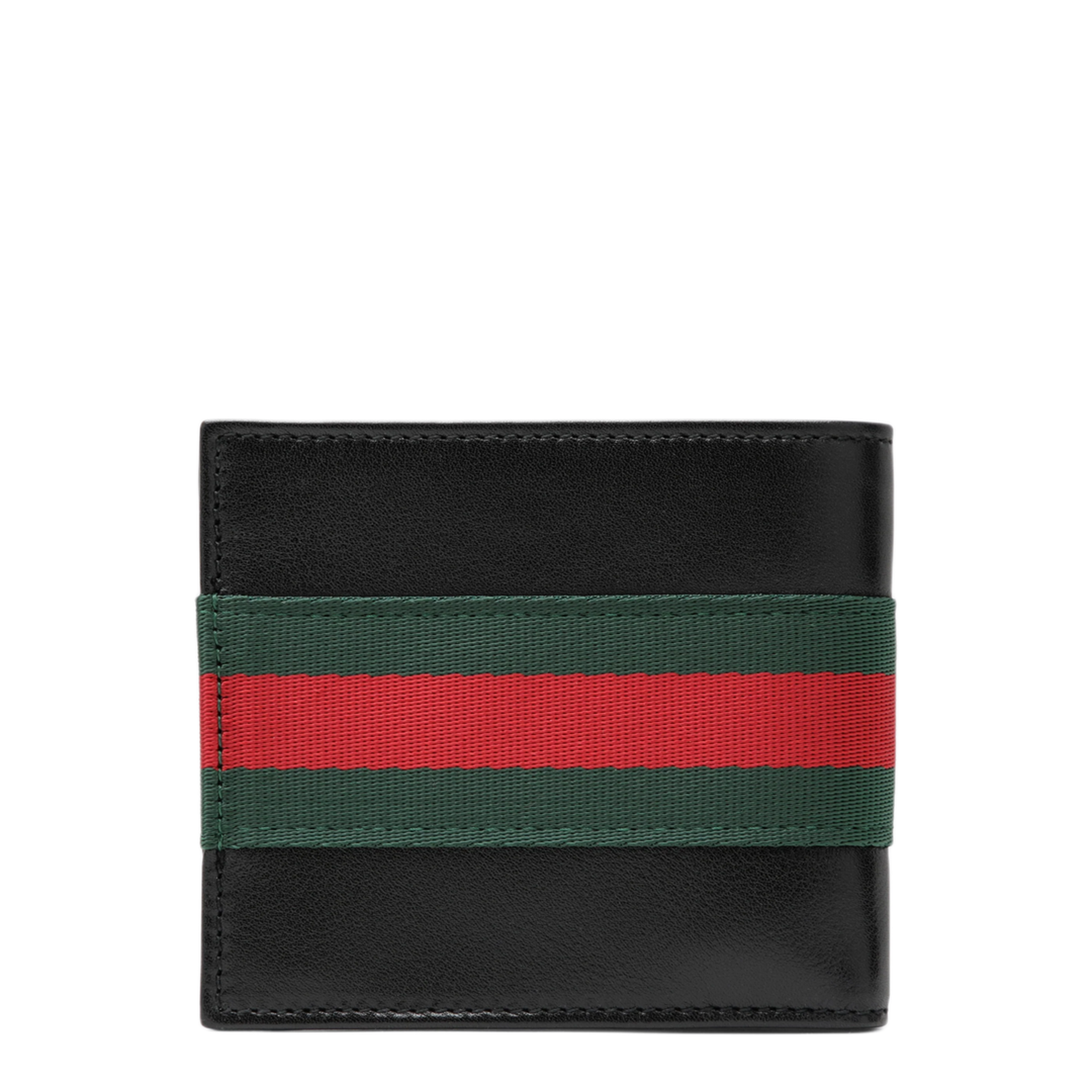 MAYFEYR - Gucci - Web Trademark Bi-Fold Wallet Black - 867283AAGIT1053