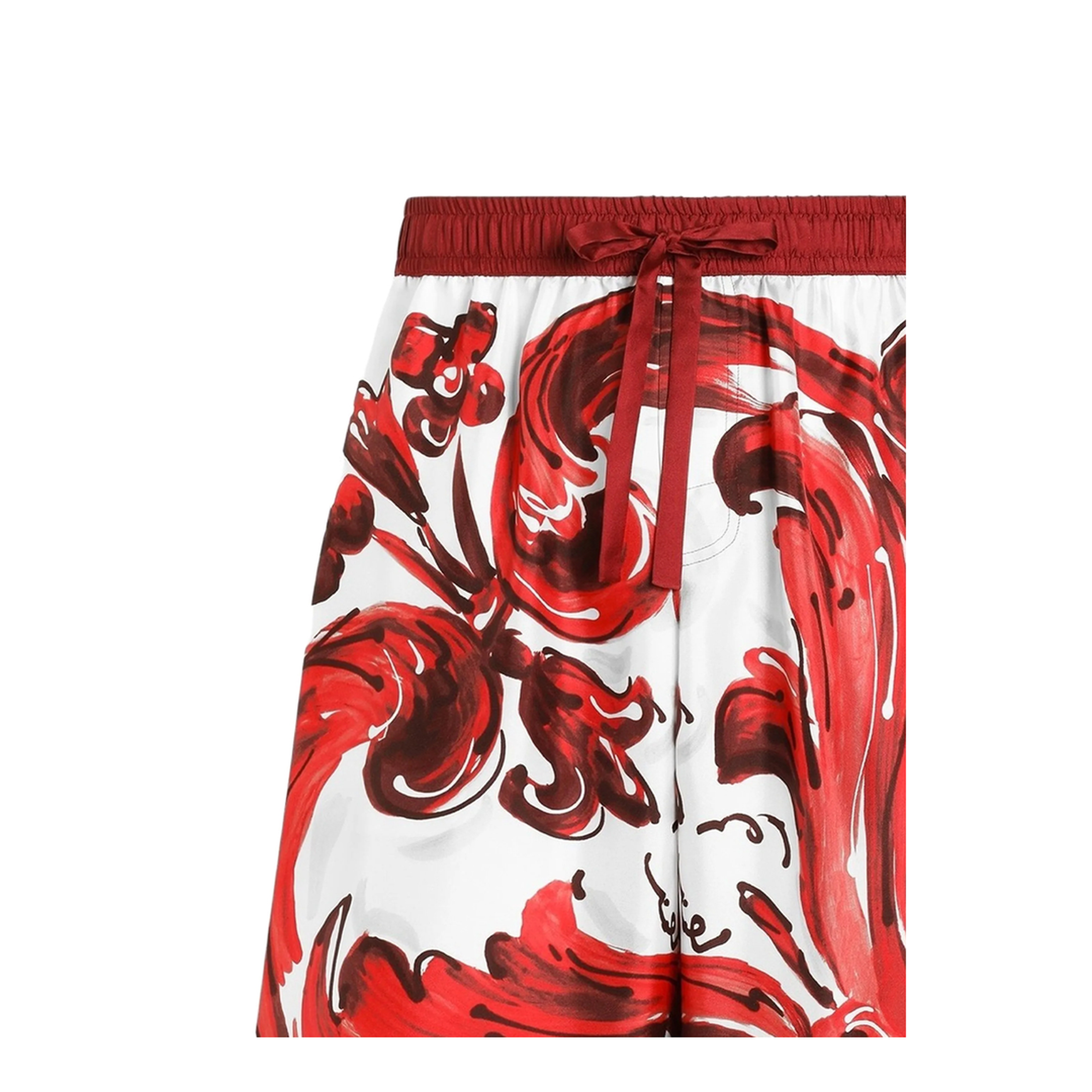 MAYFEYR - Dolce & Gabbana - Vanity Bermuda Shorts In Majolica-Print Silk Twill - GV37ATHI133