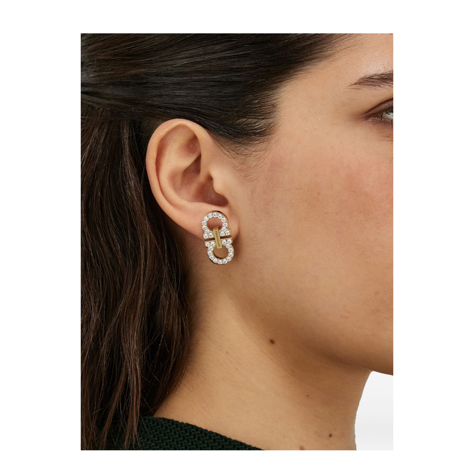 Double Gancini Earrings