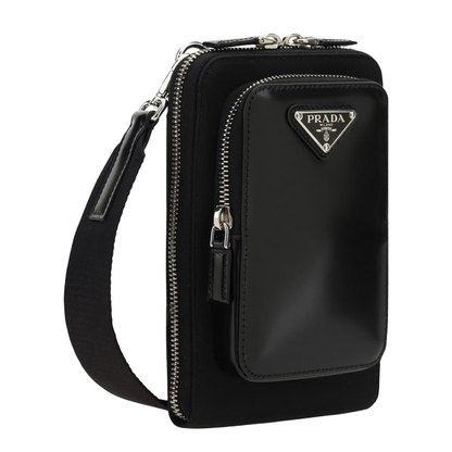 Triangle-Logo Panelled Smartphone Case