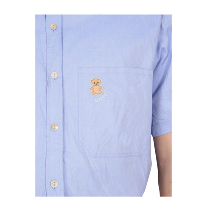 Shirt with Bear on Pocket