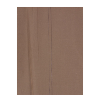 Brown Double-Breasted Coat