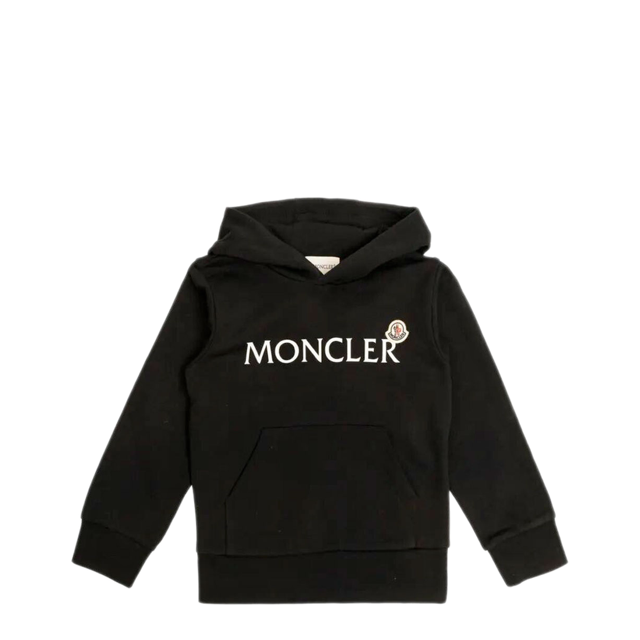 MAYFEYR - Moncler - Logo-Print Cotton Fleece Hoodie And Logo Patch - L19548G0000989AKM999