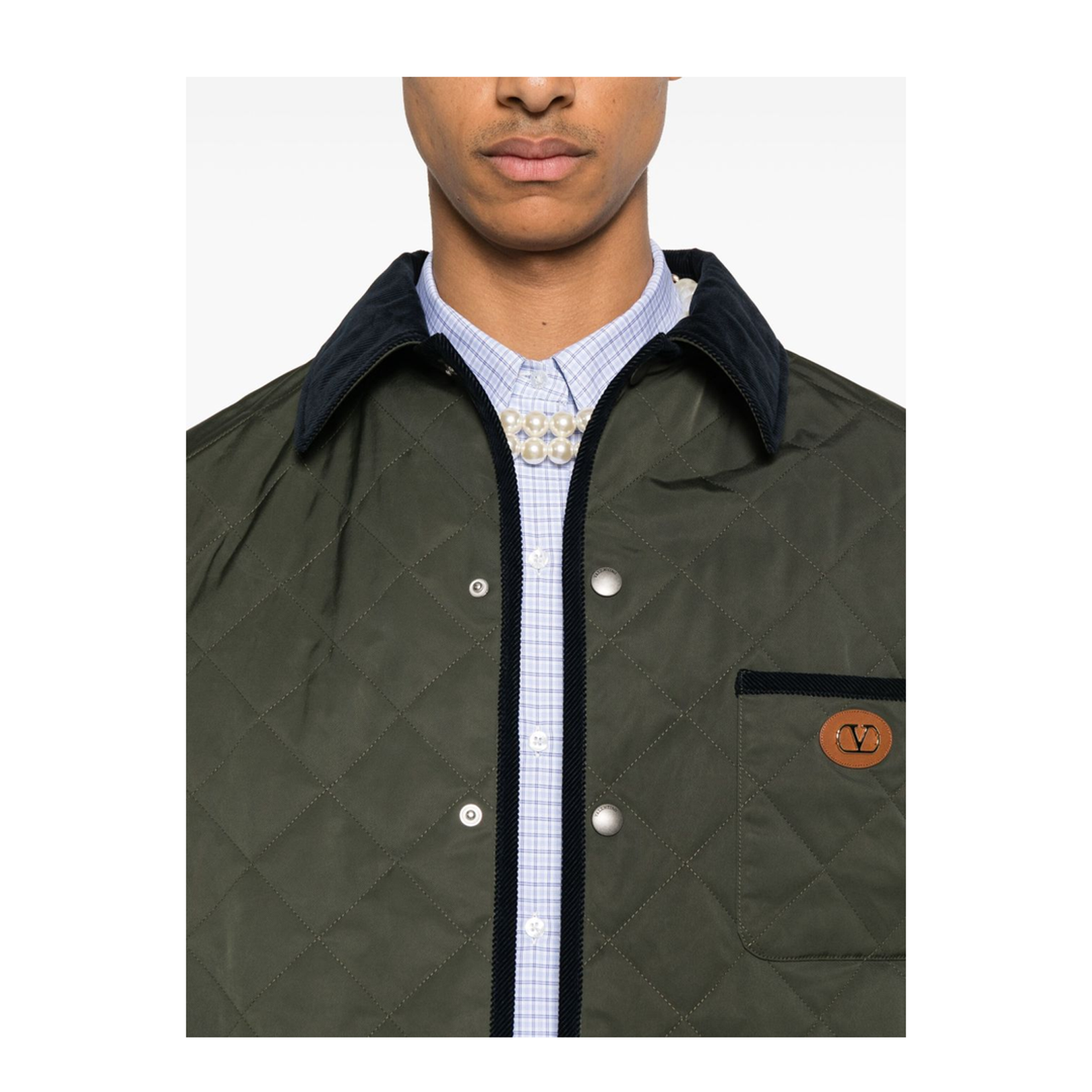 Vlogo Signature Quilted Jacket