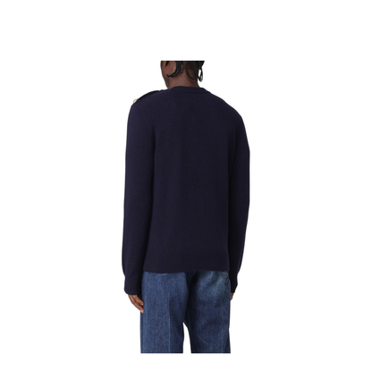 Eco-cashmere Jumper Navy