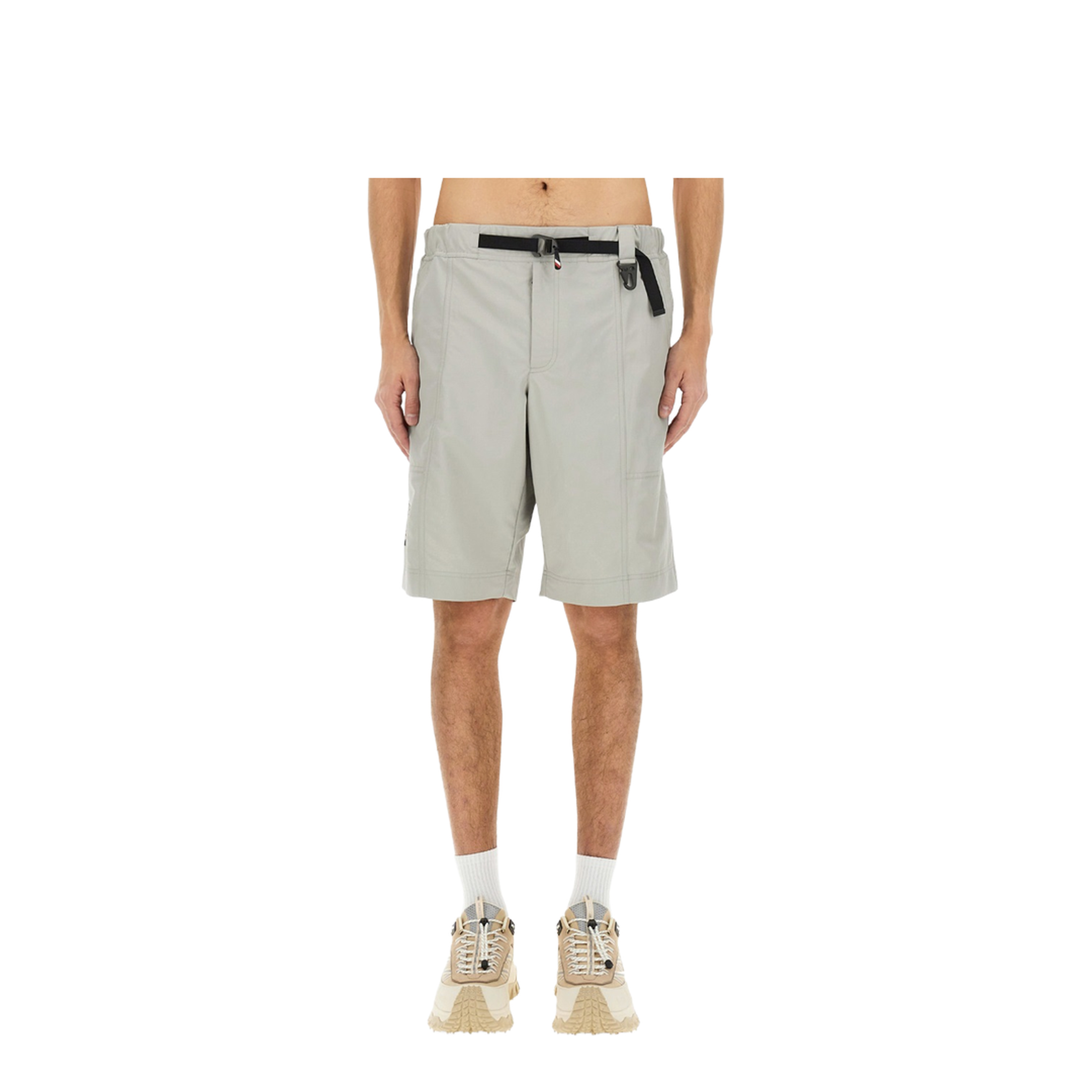Belted Bermuda Shorts
