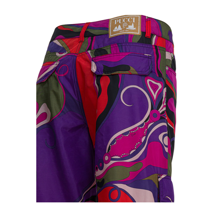 MAYFEYR - Pucci - Cargo Pants With Orchidee Print - 5URT725U787017