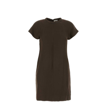 MAYFEYR - Brunello Cucinelli - Brown Viscose Blend Dress - MH126AFR72C8705