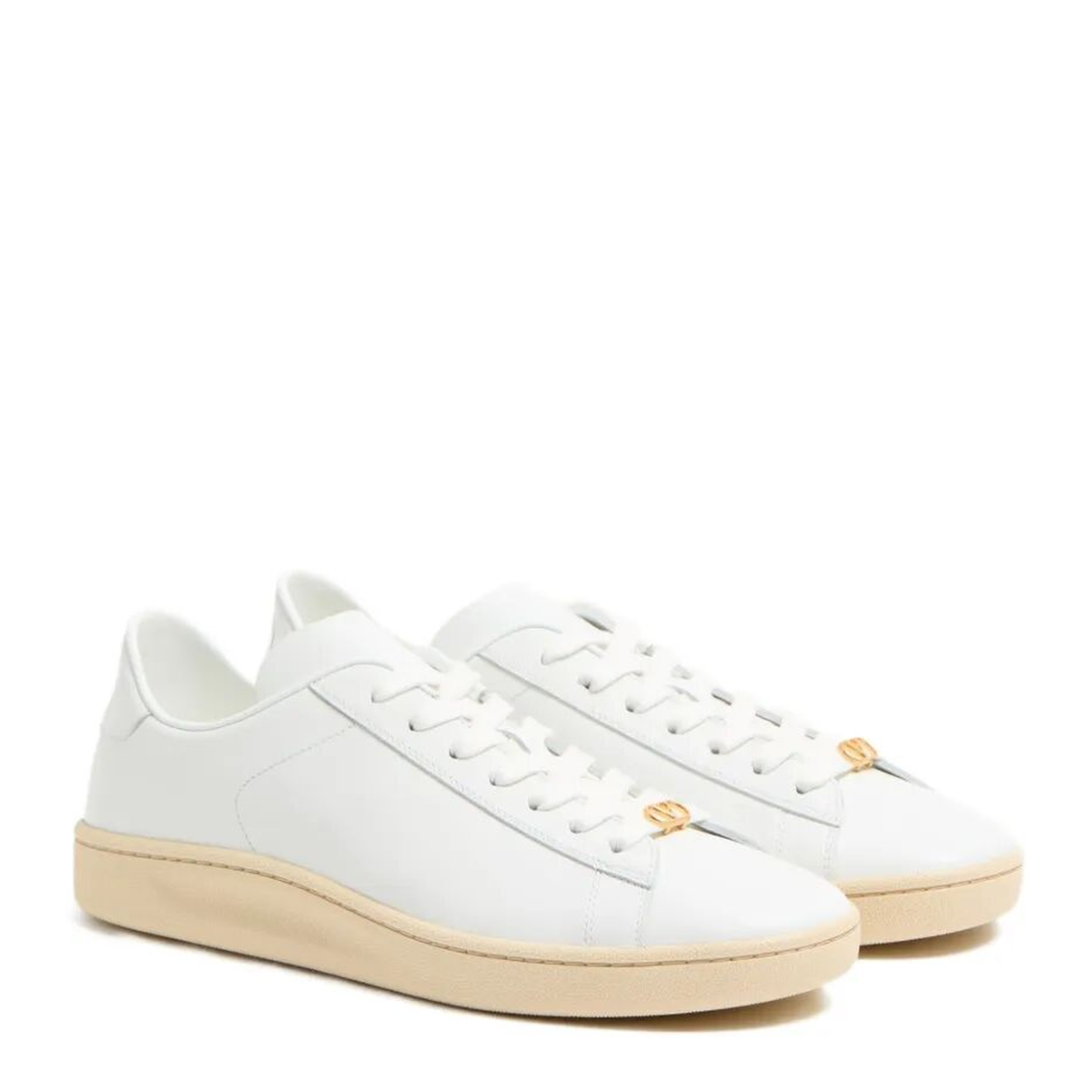 Royco Leather Sneakers - White