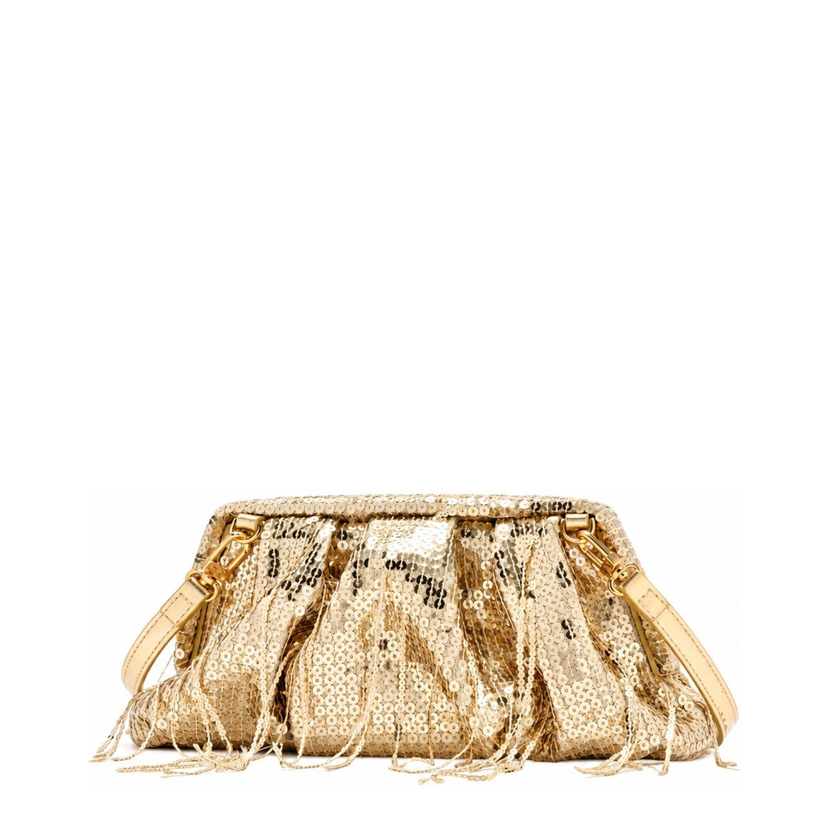 MAYFEYR - Themoire' - Athena Pochette Fringe Sequin Hemp - 262WTMAP0OFSH0019A