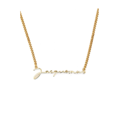 Gold Logo Necklace