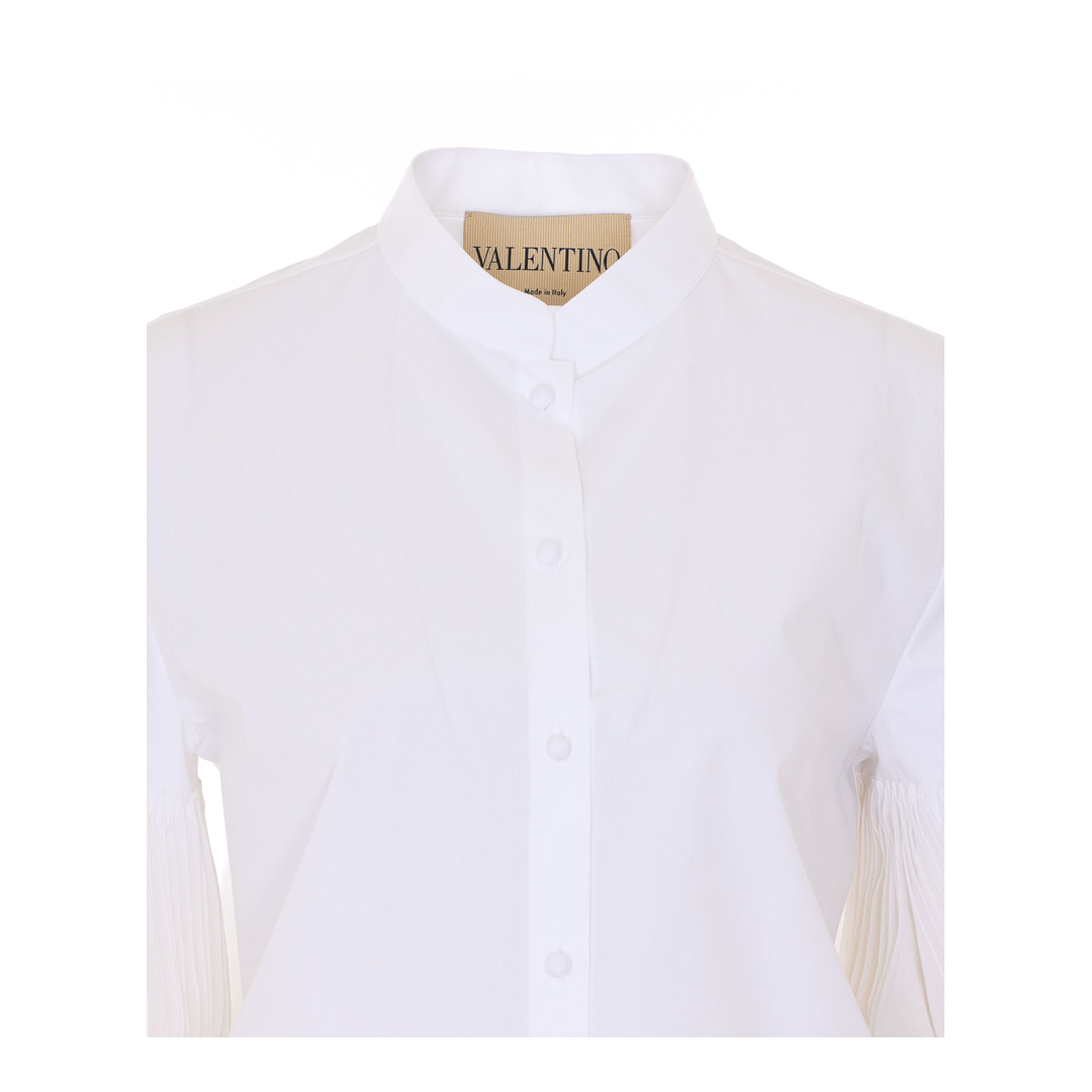 Women's White Poplin Shirt