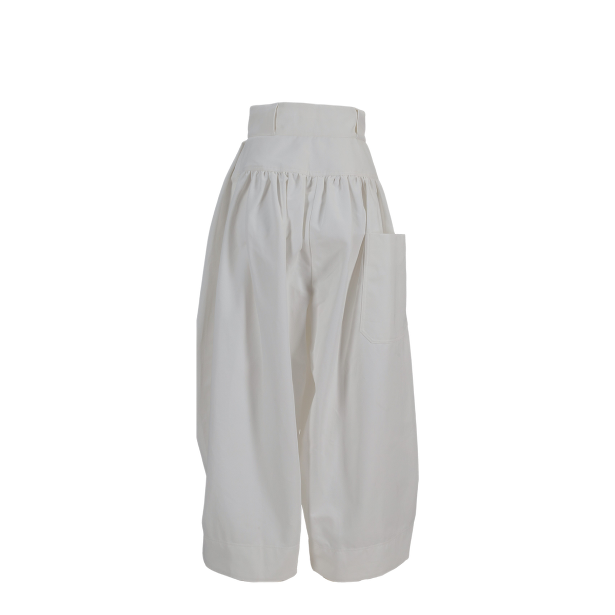 MAYFEYR - NICCOLÒ PASQUALETTI - Montage Trousers Cotton Twill - NP07P006AJCTBIANCO