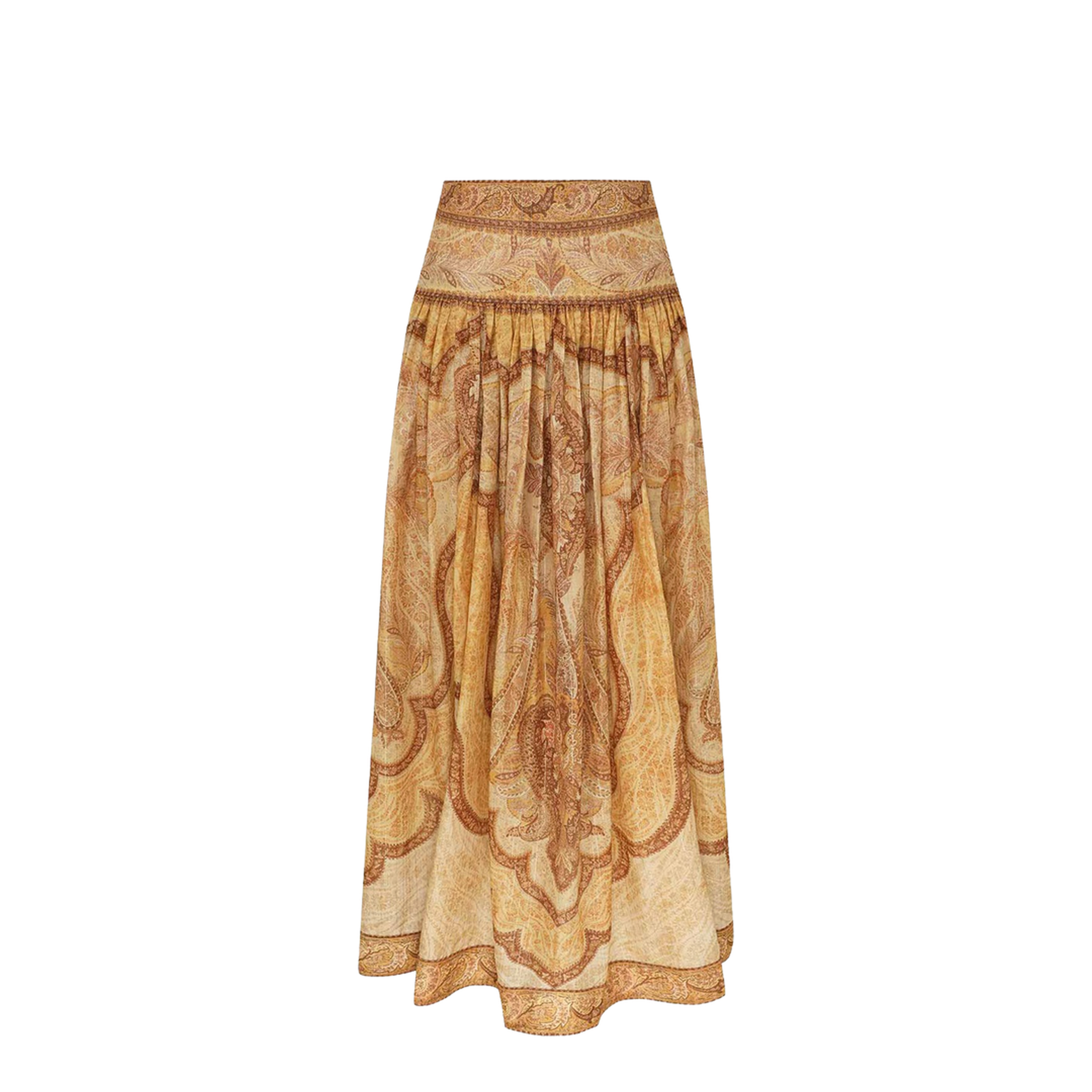 Women Skirt Mustard
