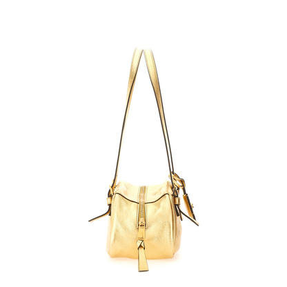 Gold-Tone Metallic Bag