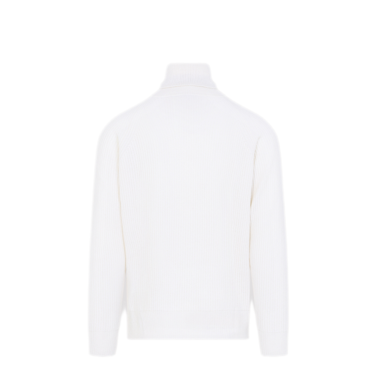 MAYFEYR - CANALI - White Cashmere Turtleneck - C1249MK02559001