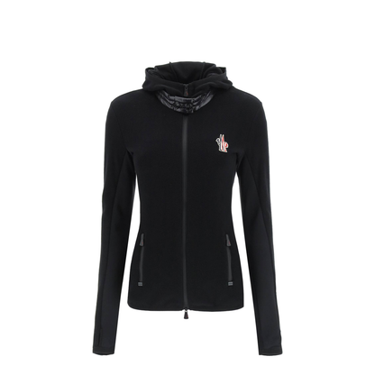 Padded Cardigan with Hood