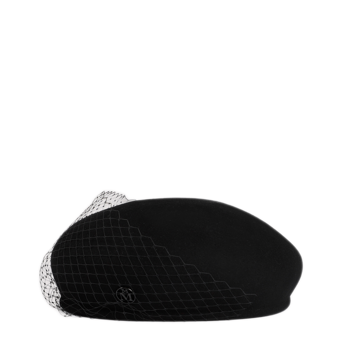 MAYFEYR - MAISON MICHEL - Black New Bonnie Veil Wool Felt Hat - 1088019001BLACK