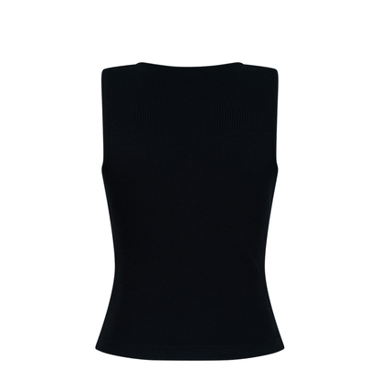 MAYFEYR - Balenciaga - Lace-Up Ribbed Tank Top - 858152TTVO2