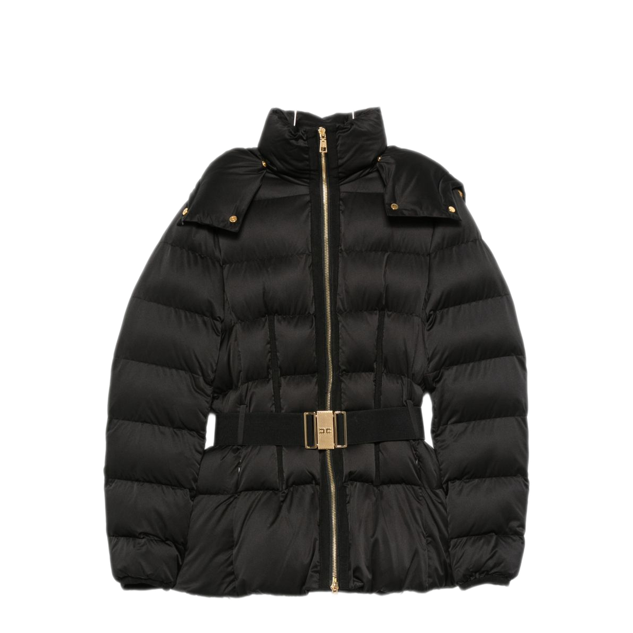 MAYFEYR - Elisabetta Franchi - Black Coat - PI92D66E2110