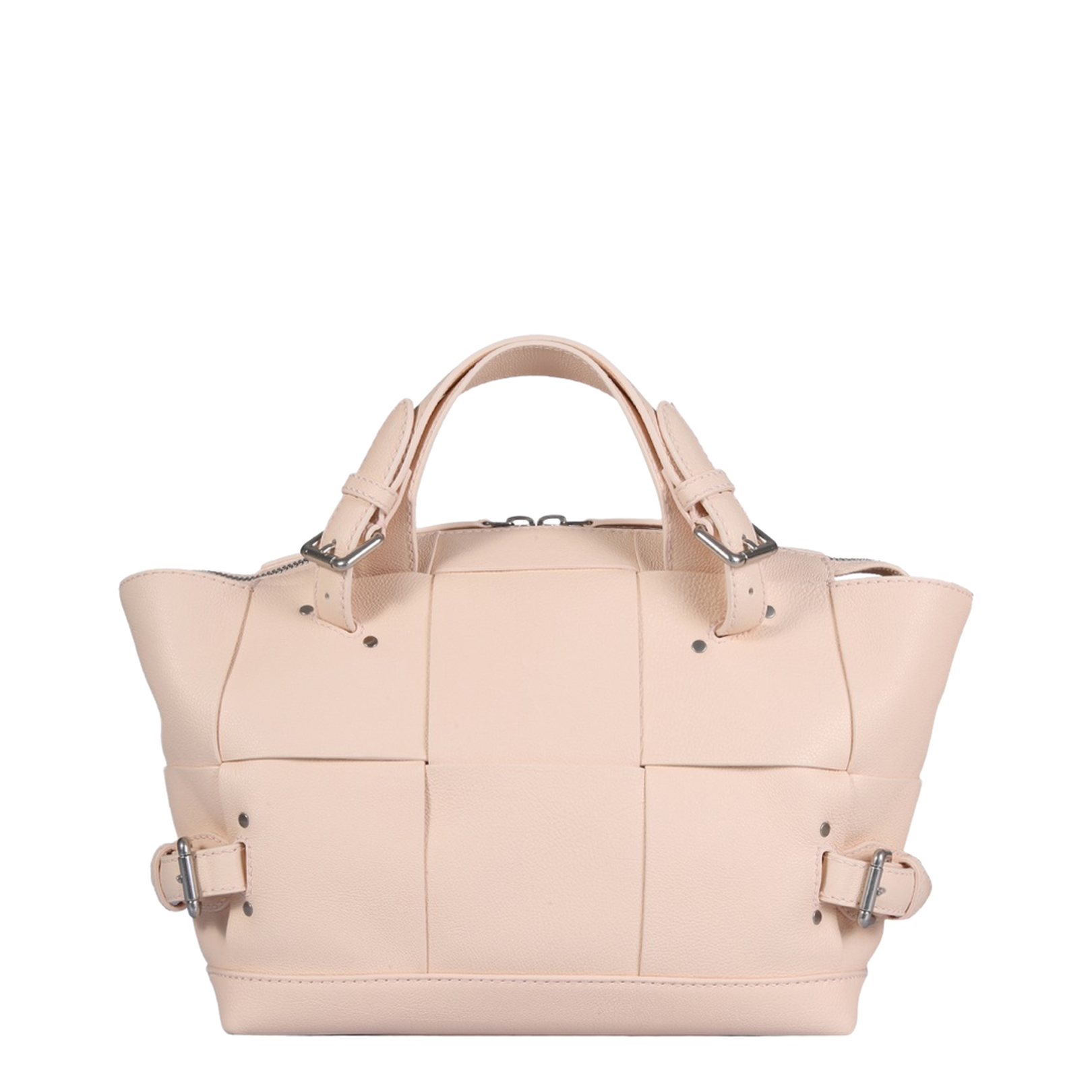 Arco Hobo Leather Handbags - Pink