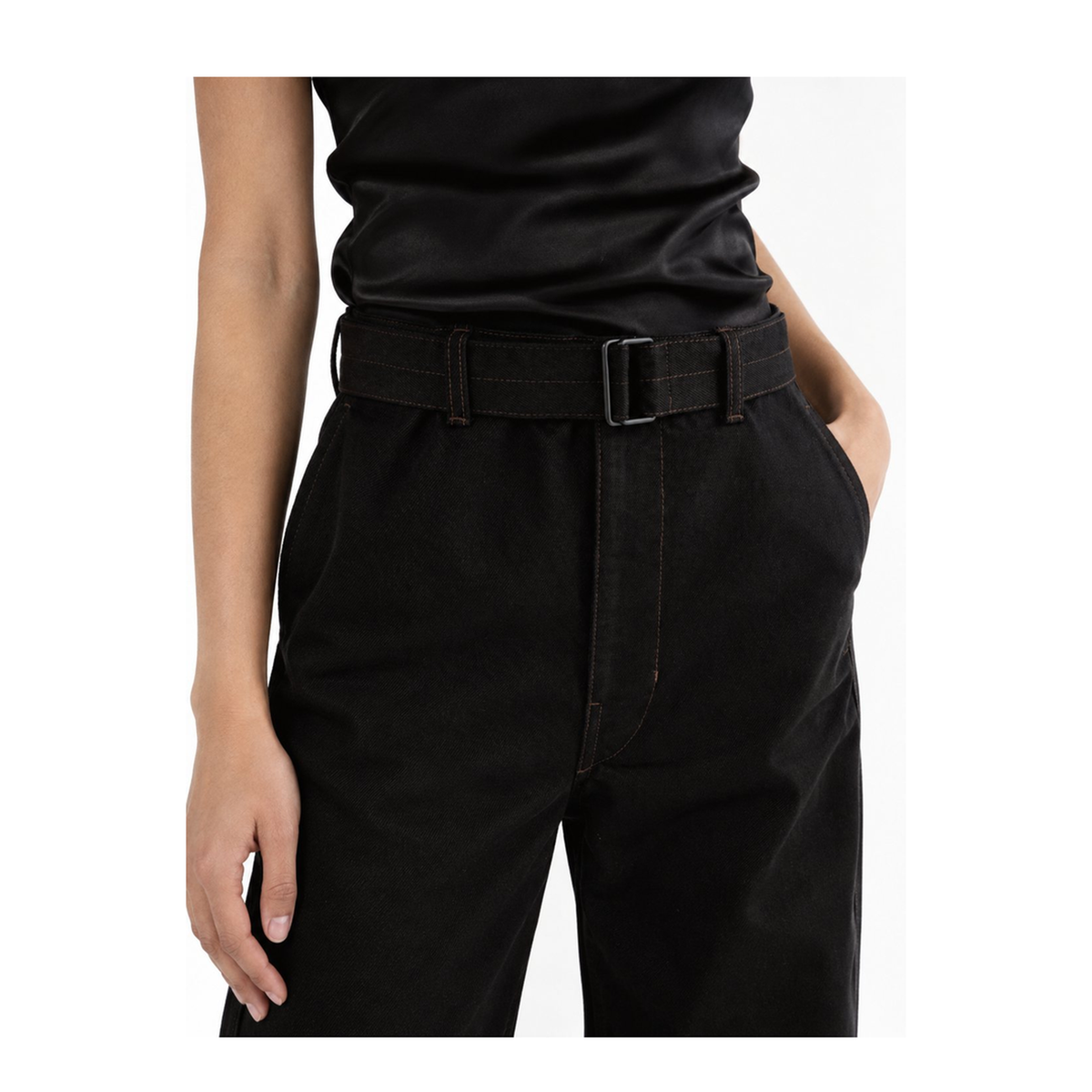 Twisted Belted Pants