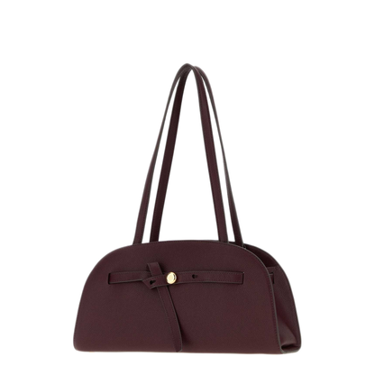 MAYFEYR - Tory Burch - Romy Piccola Grape Leather Shoulder Bag - 187796600