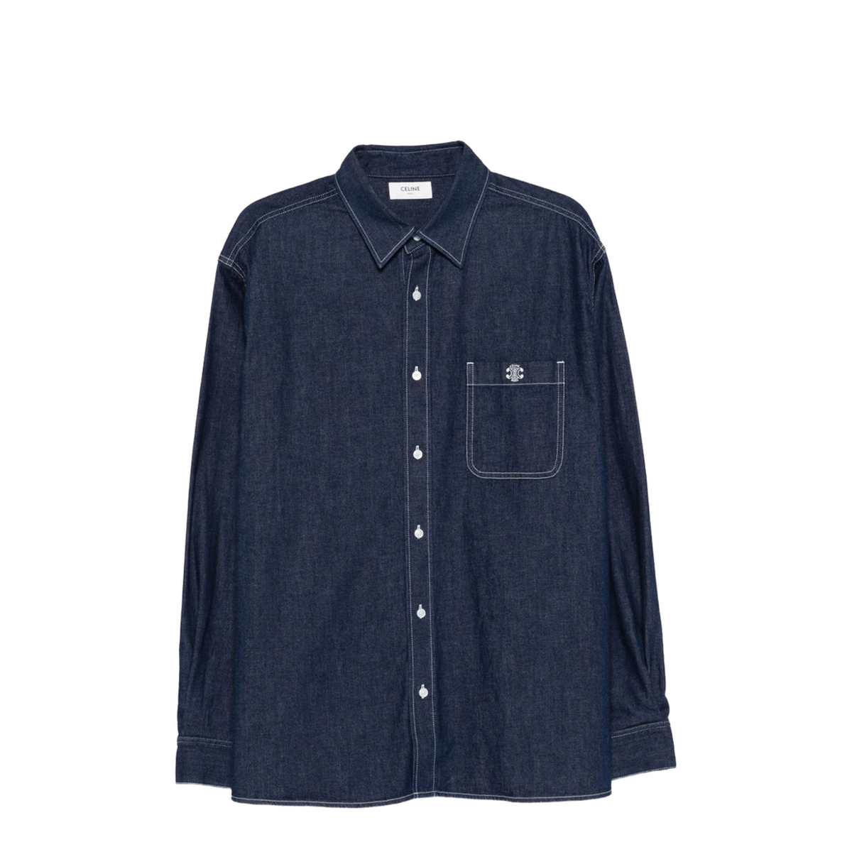 MAYFEYR - Celine - Denim Shirt With Embroidery - RC0BE3241GGG3