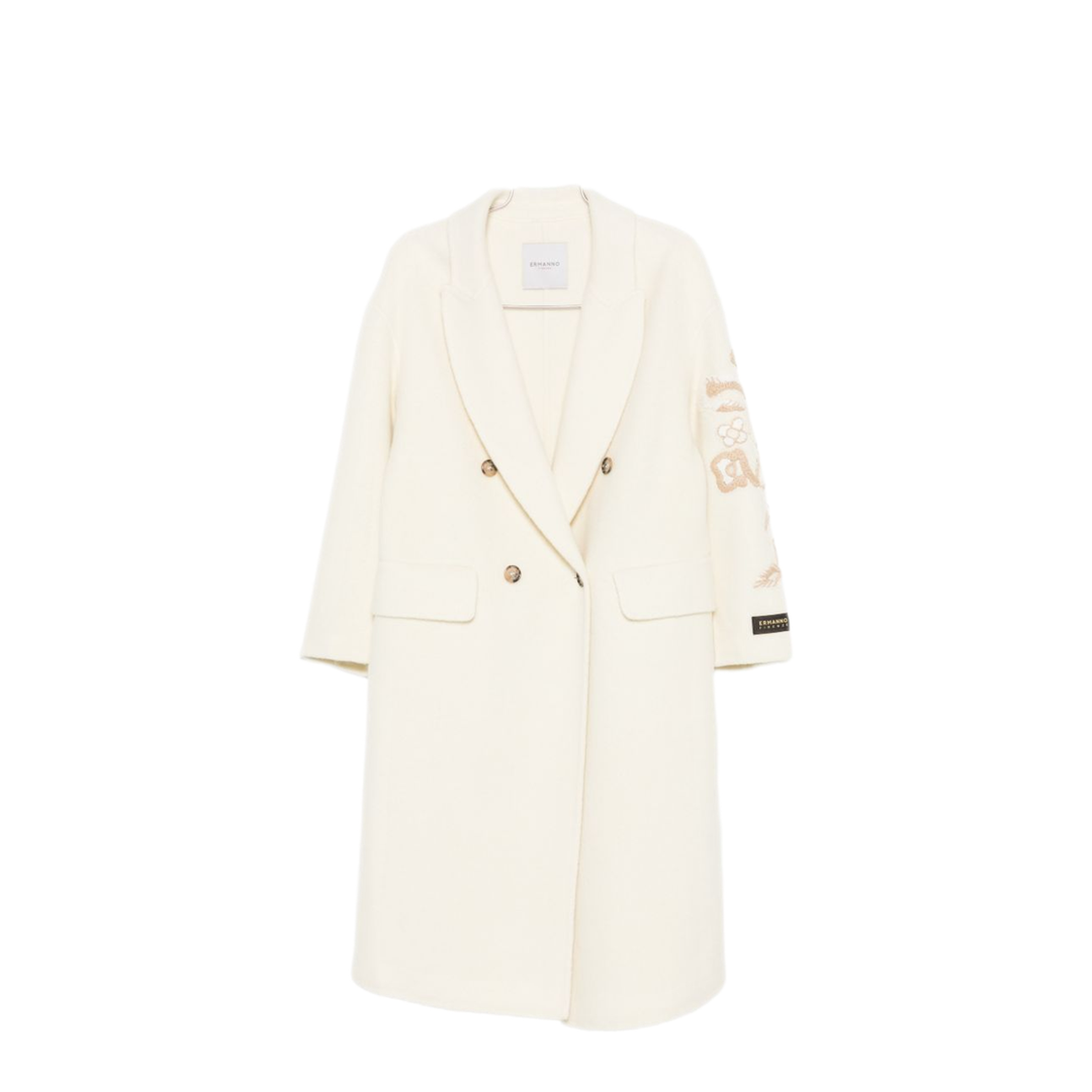 MAYFEYR - Ermanno Firenze - Coats White - D49ED016EY0MF333