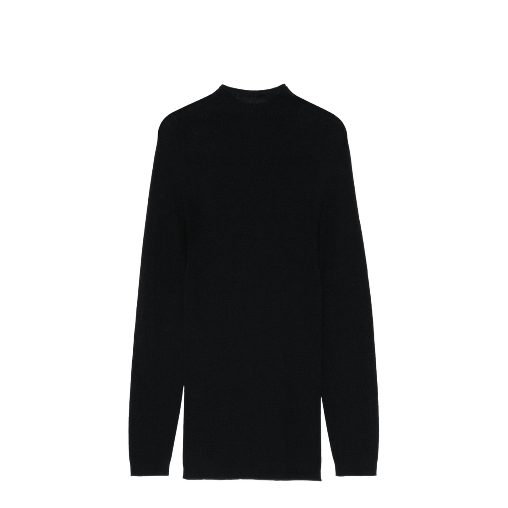 Black Mock Neck Sweater