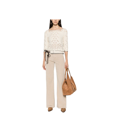 MAYFEYR - Marant Etoile - Top Ecru - PU0937FA-D3L02E23EC