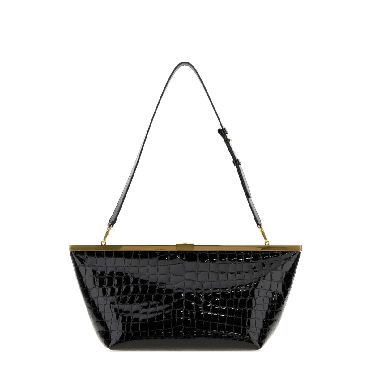 MAYFEYR - Jimmy Choo - Ganache Clutch - GANACHECLUTCHCBHBLACKGOLD