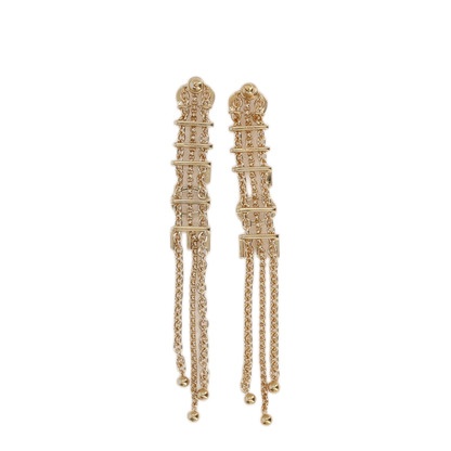 MAYFEYR - Chloè - Logo Pendant Earrings - 26AJE14CB79DC