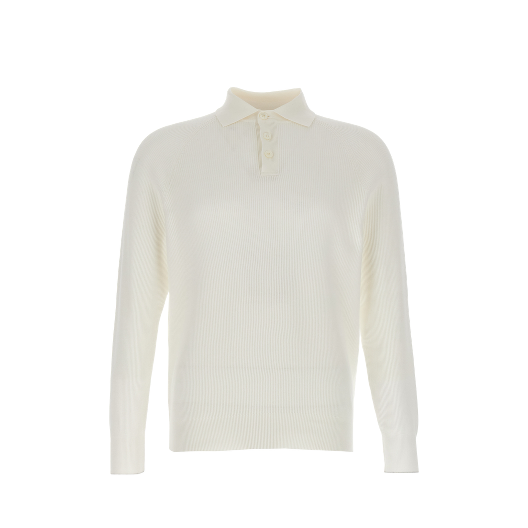 Ribbed Polo Shirt