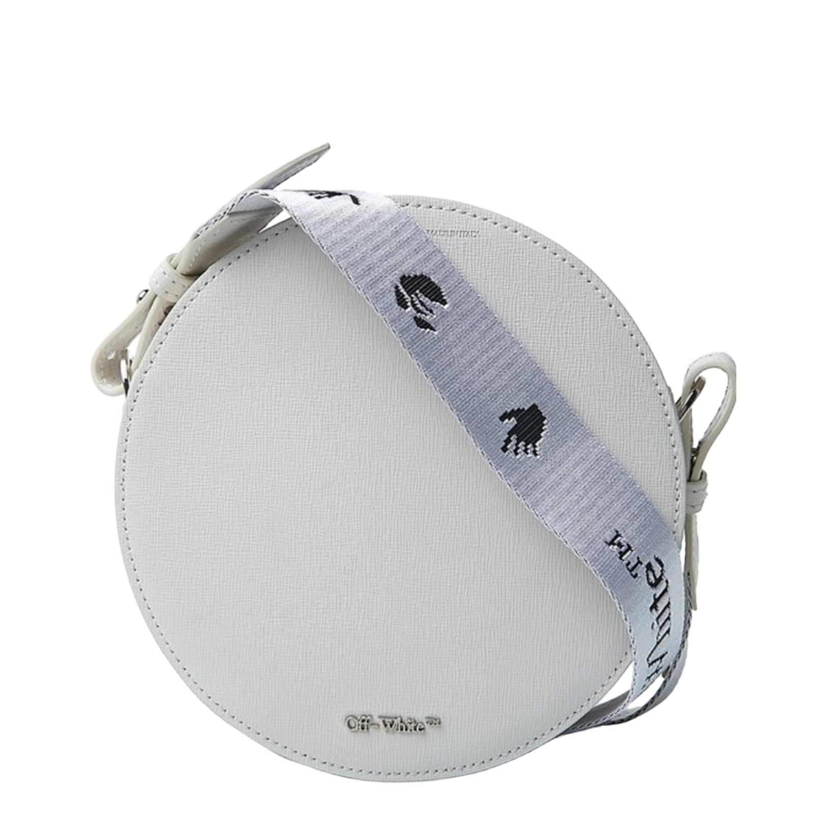 Diag Round Zip Bag