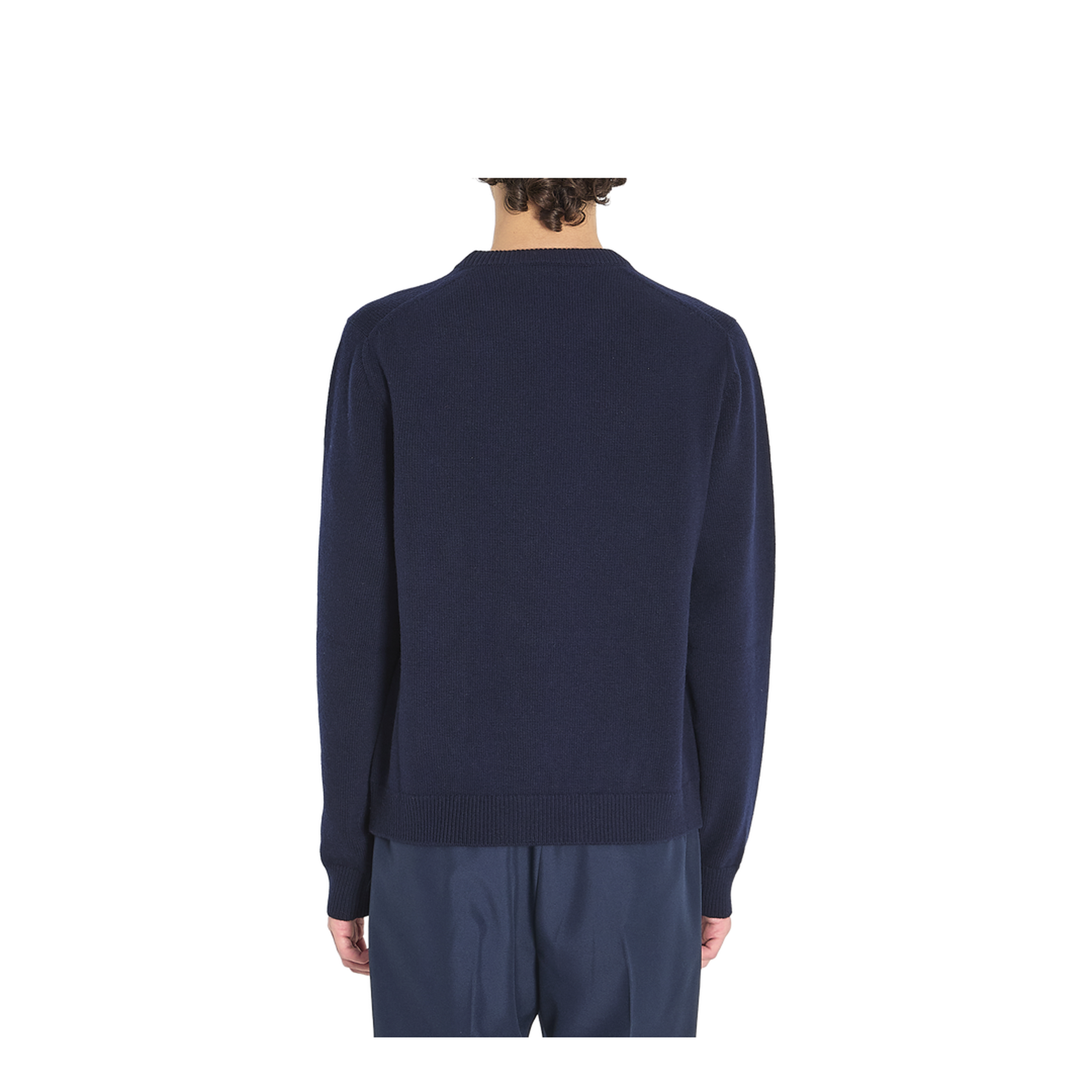 Midnight Blue Wool Sweater