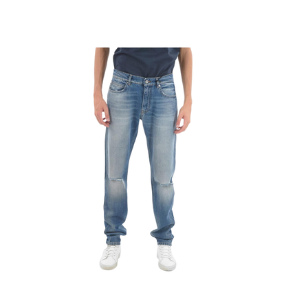 JEANS CON PATCH LOGO