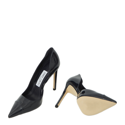 MAYFEYR - Jimmy Choo - Navy Blue Pumps - BRIGITTE100PATMARINE