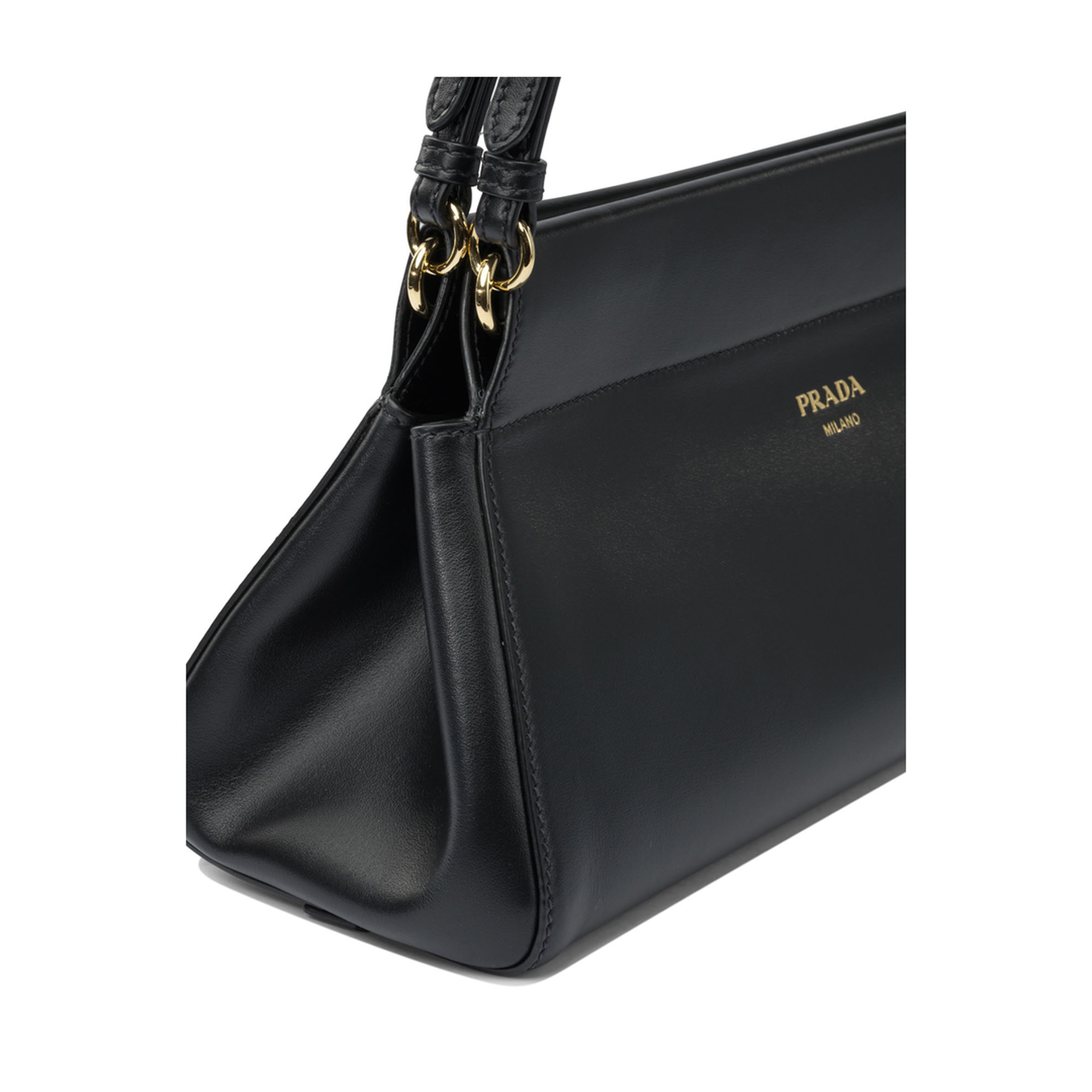 Enchaîné Medium Leather Bag Black