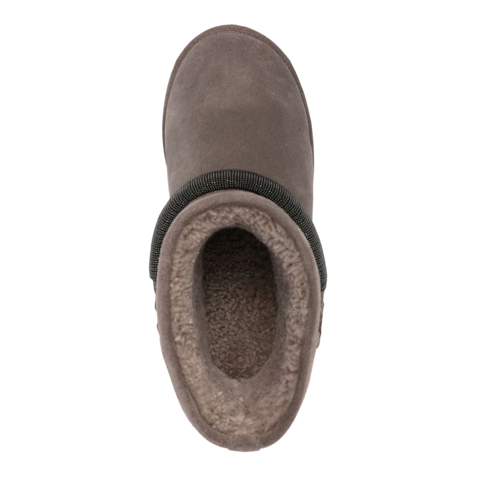 Monili-strap Suede Ankle Boots