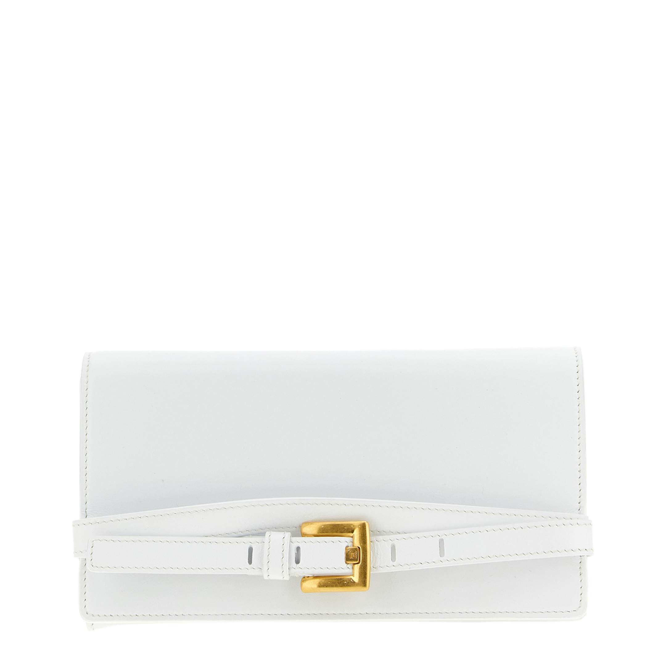 Shuffle Wallet Chain White