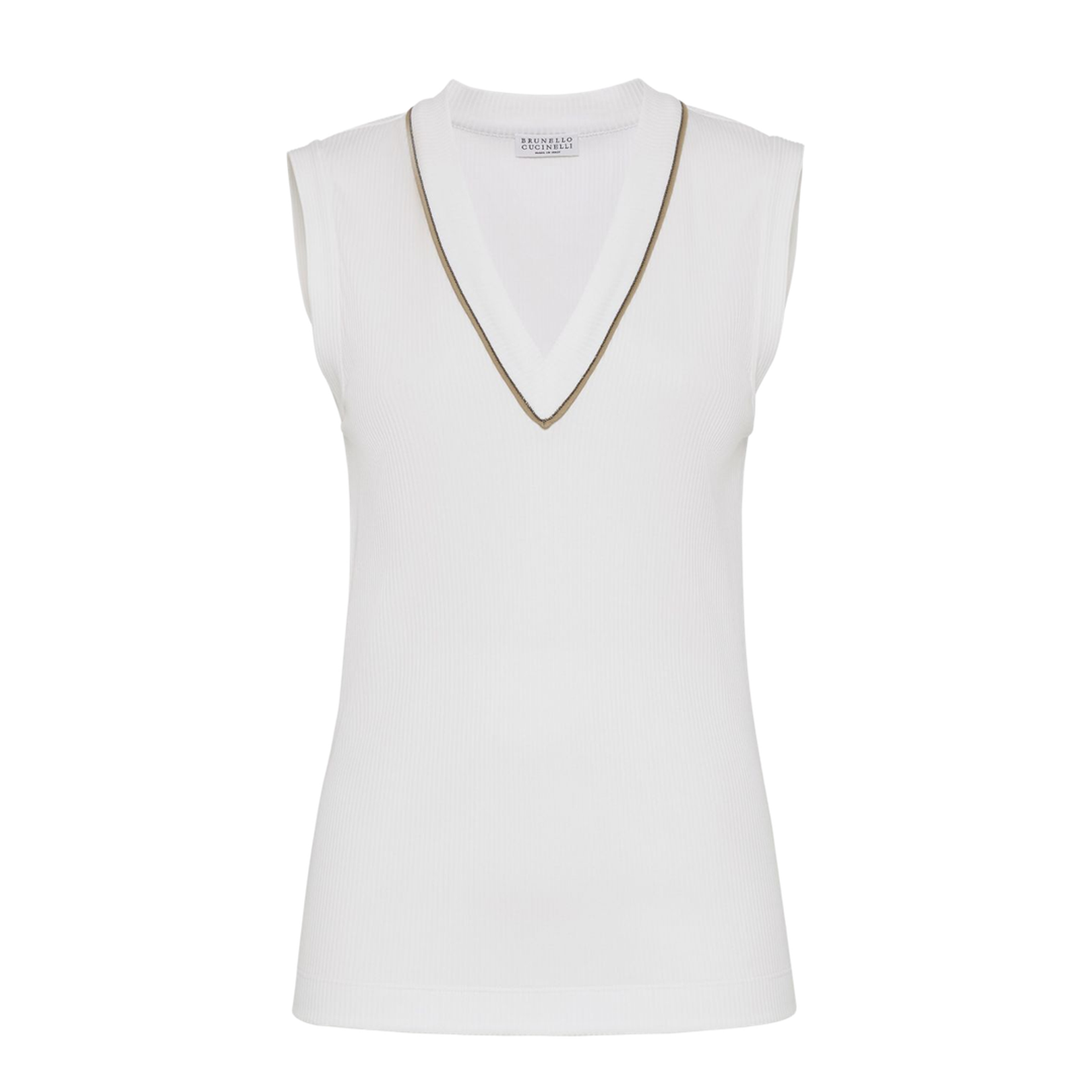 Cotton V-Necked Top