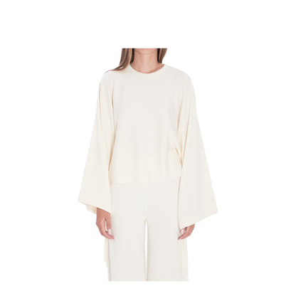 Sweater in Fine Wool Yarn