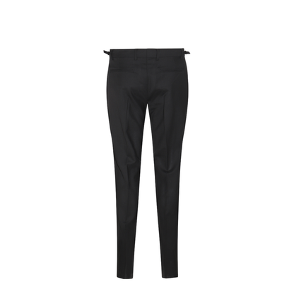 Black Wool Trousers