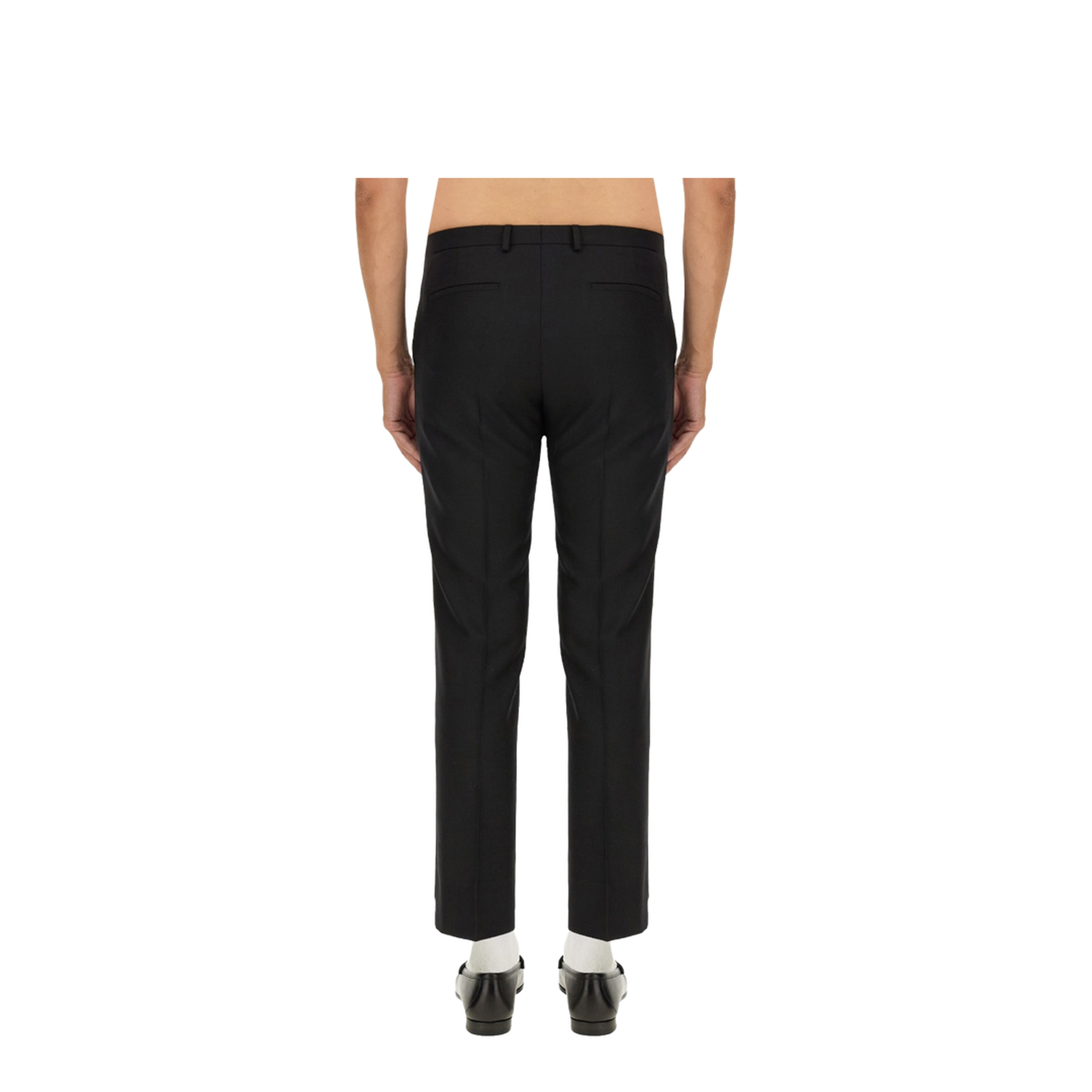 Wool Blend Twill Pants