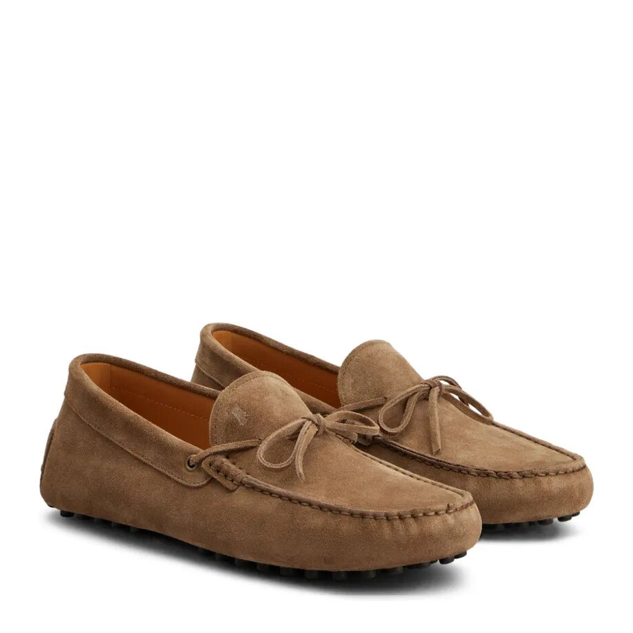 MAYFEYR - TOD`S - Gommino Suede Loafers With Lace - XXM22L0JV80RE0S818