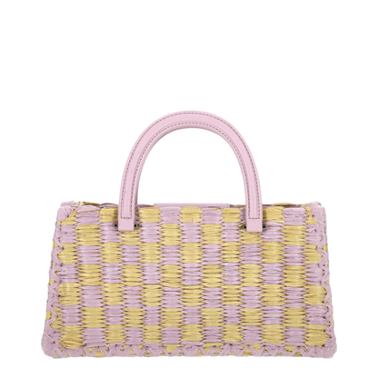 Ella Hand-Woven Raffia Bag
