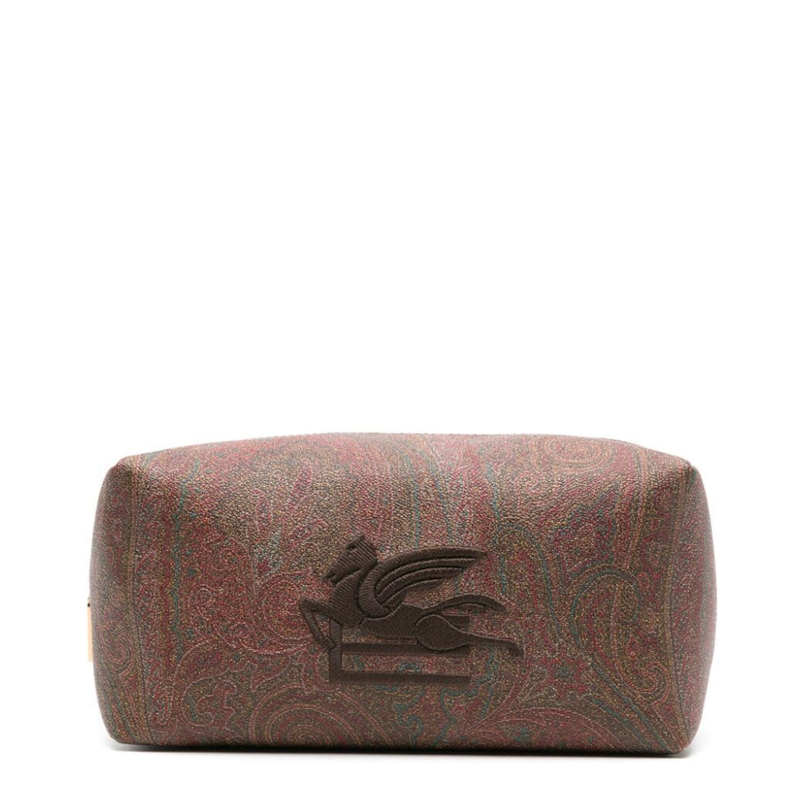 Pegaso Embroidered Paisley Print Wash Bag