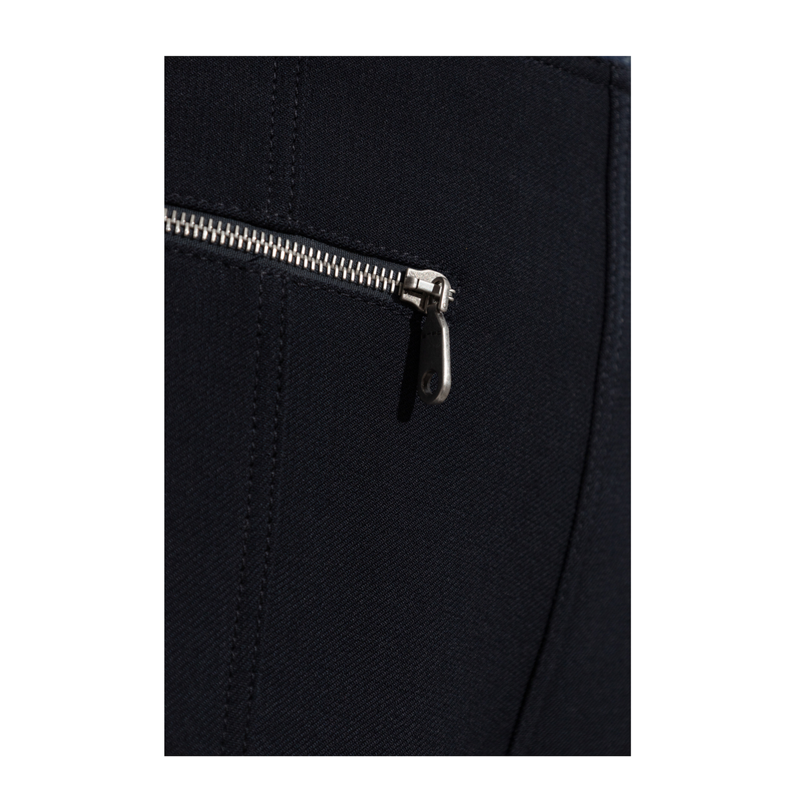 High-waisted trousers