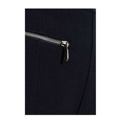 High-waisted trousers